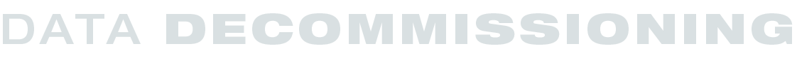 datadecommissioning